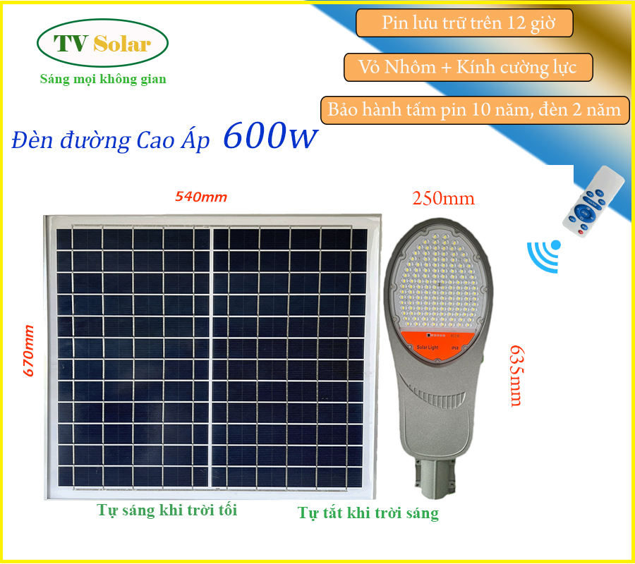 ĐÈN ĐƯỜNG CAO ÁP 600W